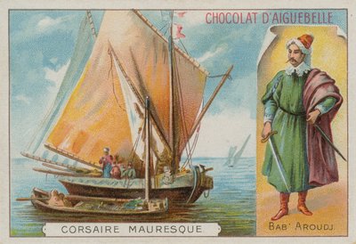 Bab Aruj, corsaire barbaresque des 15ème-16ème siècles - French School