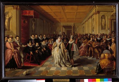 Bal donné au Louvre en présence d