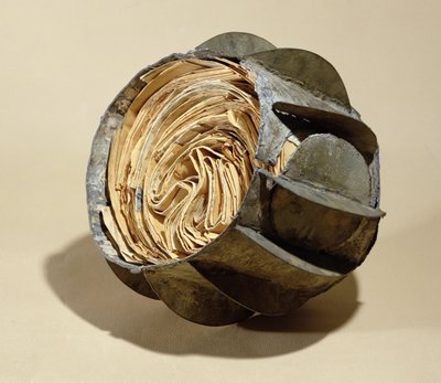 Balle remplie de lettres, jetée dans la Seine lors du Siège de Paris, 1870-71 - French School