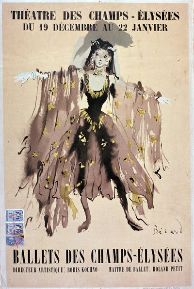 Ballet des Champs-Élysées - affiche - French School