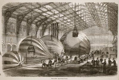 Usine de ballons, illustration de l