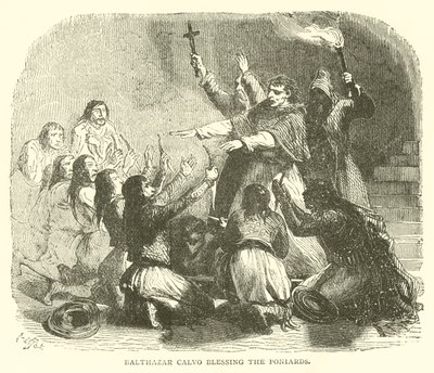 Balthazar Calvo bénissant les poignards - French School