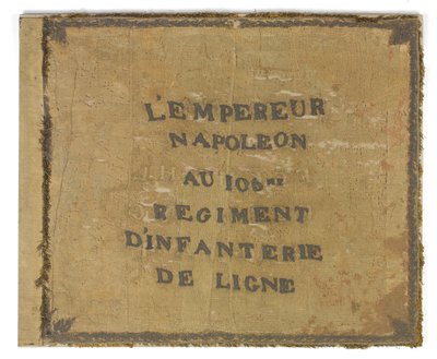 Bannière du 105e régiment français - French School