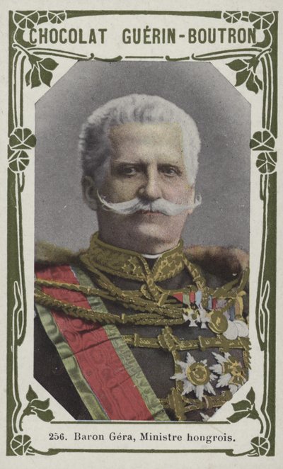 Baron Gera, Ministre hongrois - French School
