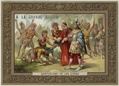 Bartolomé de las Casas, historien espagnol du XVIe siècle, réformateur social et frère dominicain - French School