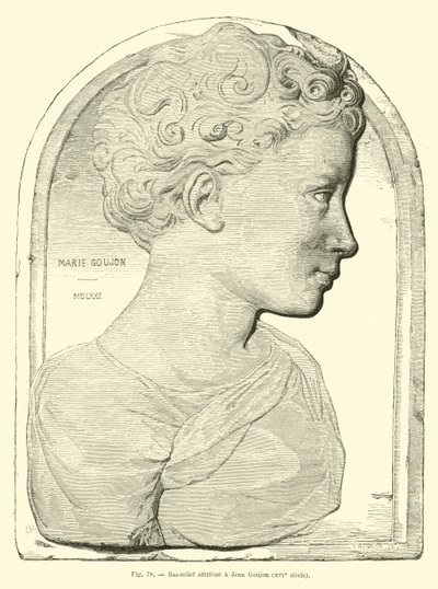 Bas-relief attribué à Jean Goujon - French School