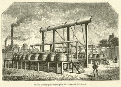 Batterie pour préparer l