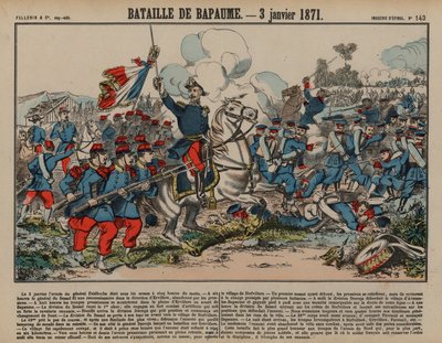 Bataille de Bapaume, Guerre franco-prussienne, 3 janvier 1871 - French School