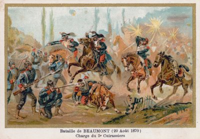 Bataille de Beaumont - French School