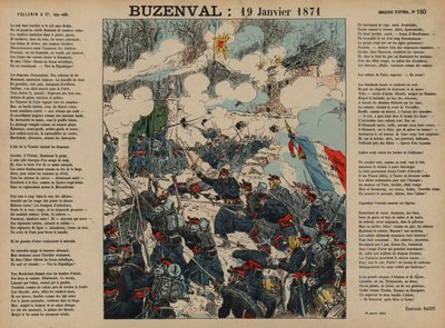 Bataille de Buzenval, guerre franco-prussienne - French School