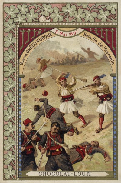 Bataille de Farsala, guerre gréco-turque, 5 mai 1897 - French School