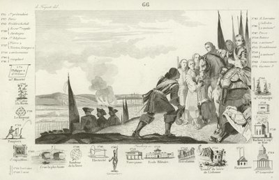 Bataille de Fontenoy, 1745 - French School