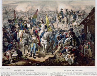 Bataille de Marengo, 14 juin 1800 - French School