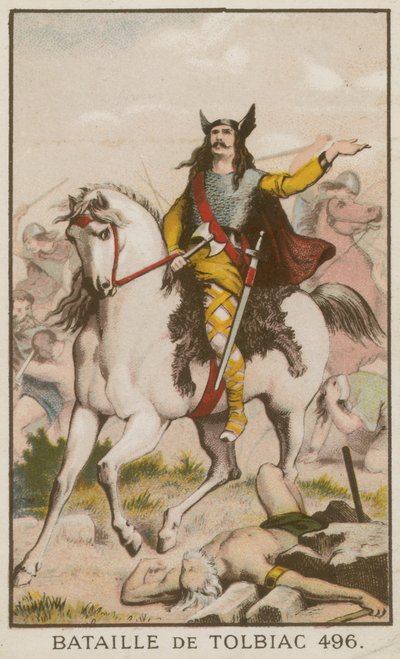 Bataille de Tolbiac, 496 - French School