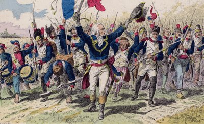 Bataille de Valmy - French School