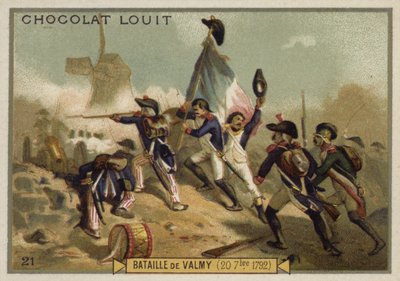 Bataille de Valmy, France, 20 septembre 1792 - French School