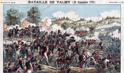 Bataille de Valmy le 20 septembre - French School