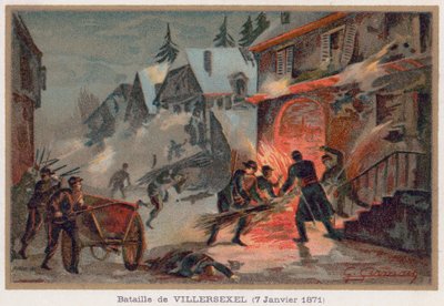 Bataille de Villersexel - French School