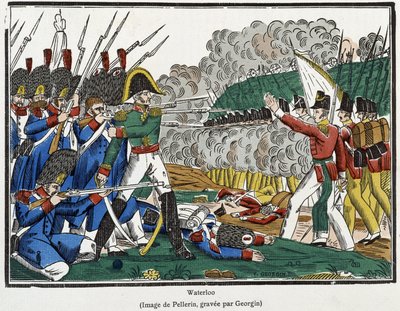 Bataille de Waterloo, 18 juin - French School