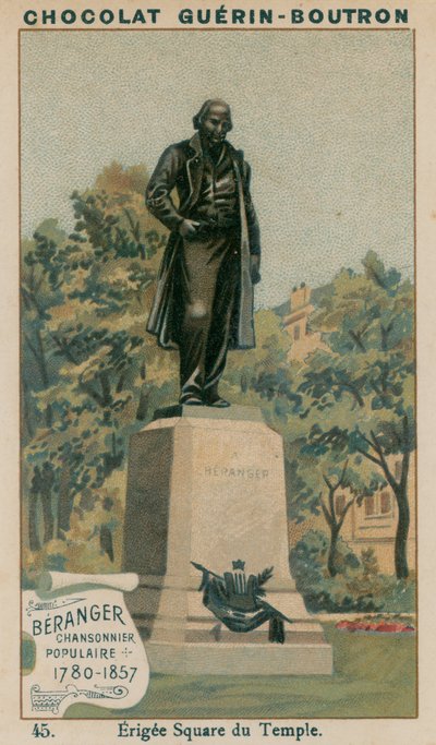 Béranger, Chansonnier Populaire, 1780-1857 - French School