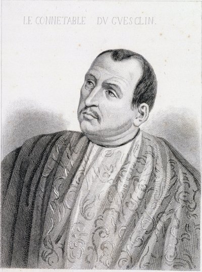 Bertrand du Guesclin (v. 1320-1380). Connétable de France - French School