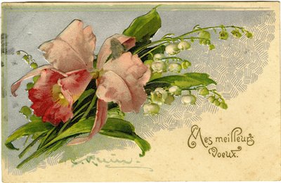 Meilleurs vœux de muguet et de fleurs - French School