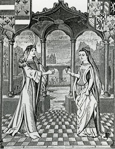Fiançailles de Maximilien Ier et Marie, duchesse de Bourgogne en 1477, d