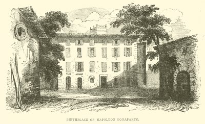 Lieu de naissance de Napoléon Bonaparte - French School