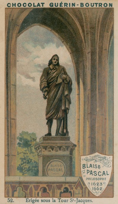 Blaise Pascal, Philosophe, 1623-1662 - French School