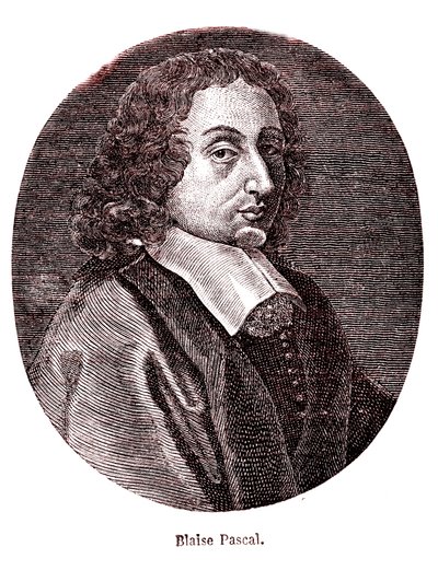 Blaise Pascal, mathématicien, philosophe, physicien et théologien français. 1865 - French School