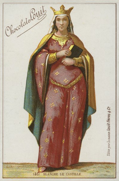 Blanche de Castille - French School