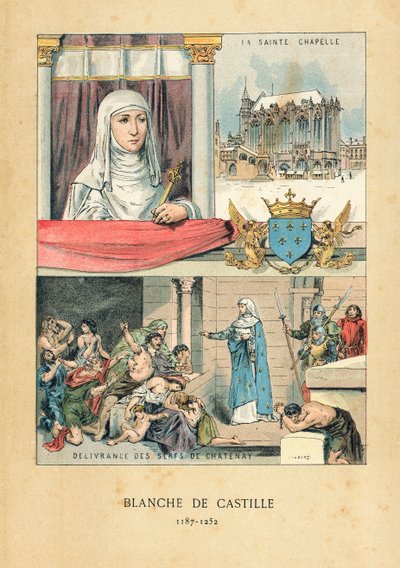 Blanche de Castille - French School