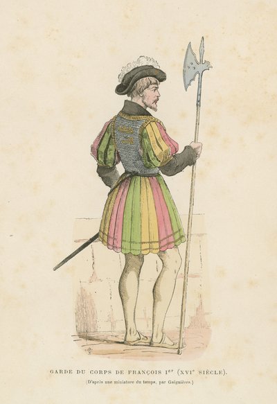 Garde du corps de François Ier de France - French School