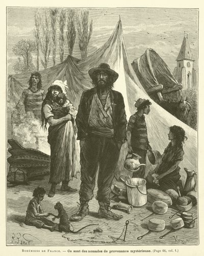 Bohemiens De France - French School