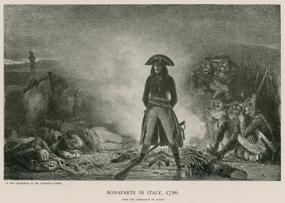 Bonaparte en Italie - French School