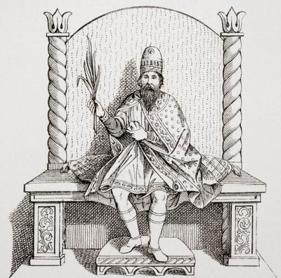 Boniface III de Toscane, margrave de Toscane, alias Boniface IV ou Boniface de Canossa, 985-1052, extrait de L
