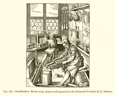 Atelier de relieur - French School