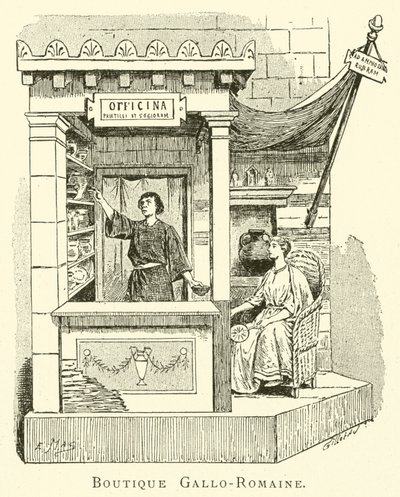 Boutique gallo-romaine - French School