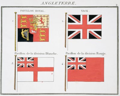 Drapeaux maritimes britanniques, d