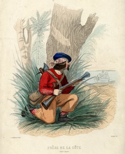 Frères de la Côte, féroces flibustiers des Caraïbes au 17ème siècle. dans « Histoire des pirates et corsaires de l