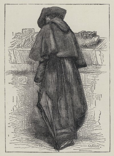 Parcourir un étal de livres, Quai - French School