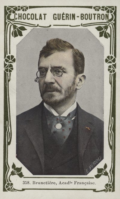 Brunetière, Académie Française - French School