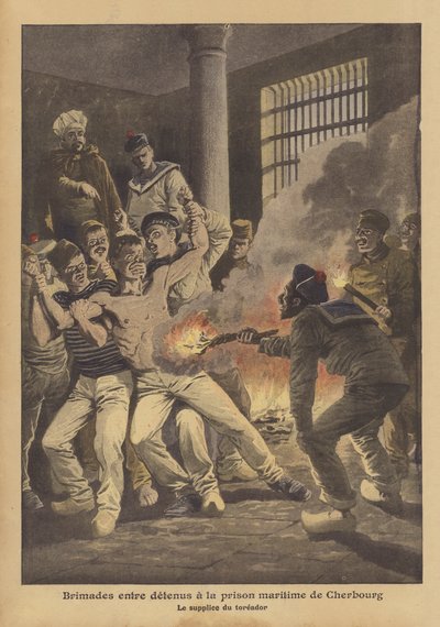 Harcèlement parmi les prisonniers à la prison maritime de Cherbourg - French School