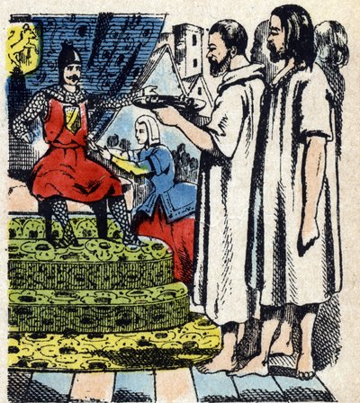 Les bourgeois de Calais devant Édouard III en 1346, Image d