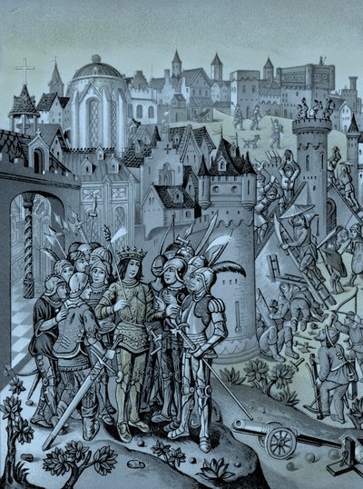 Les Bourguignons sous Charles VI - French School