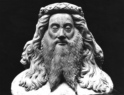 Buste de la statue funéraire de Jean II de Vienne (d.1435), Seigneur de Pagny, surnommé à la longue barbe, original du 15e siècle - French School