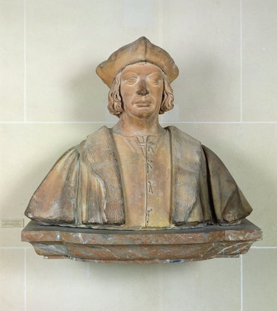 Buste du chancelier Antoine Duprat (1463-1535) - French School