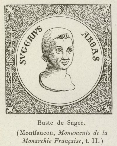 Buste de Suger - French School