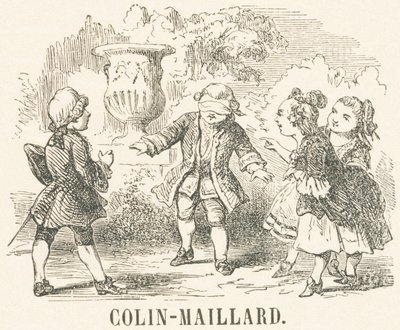 C: colin-maillard - French School