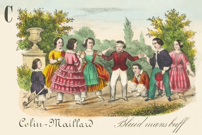 Colin-Maillard - Aveugle - French School